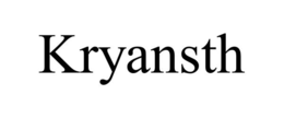 KRYANSTH