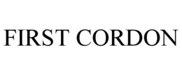 FIRST CORDON