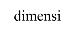 DIMENSI