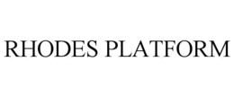 RHODES PLATFORM