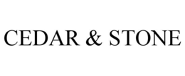 CEDAR & STONE