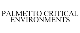 PALMETTO CRITICAL ENVIRONMENTS